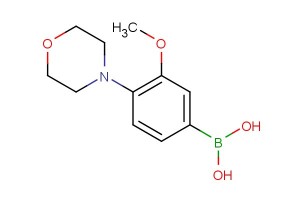 (3-methoxy-4-morpholinophenyl)boronic acid