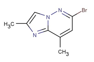6-bromo-2,8-dimethylimidazo[1,2-b]pyridazine