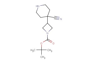 tert-butyl 3-(4-cyanopiperidin-4-yl)azetidine-1-carboxylate