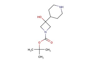 tert-butyl 3-hydroxy-3-(piperidin-4-yl)azetidine-1-carboxylate